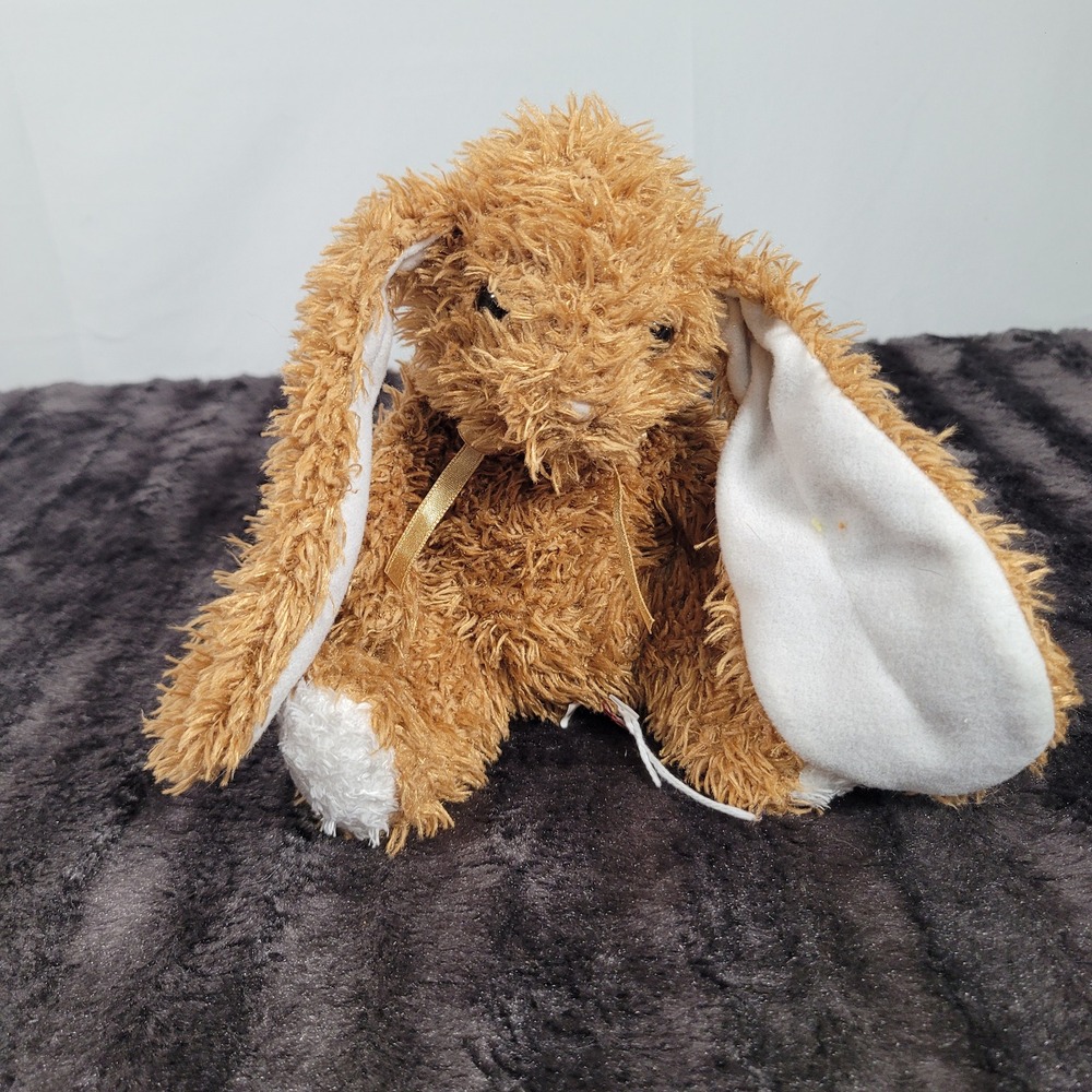 Douglas The Cuddle Toy Plush Bunny Rabbit Tan Shaggy Floppy Ear Vintage